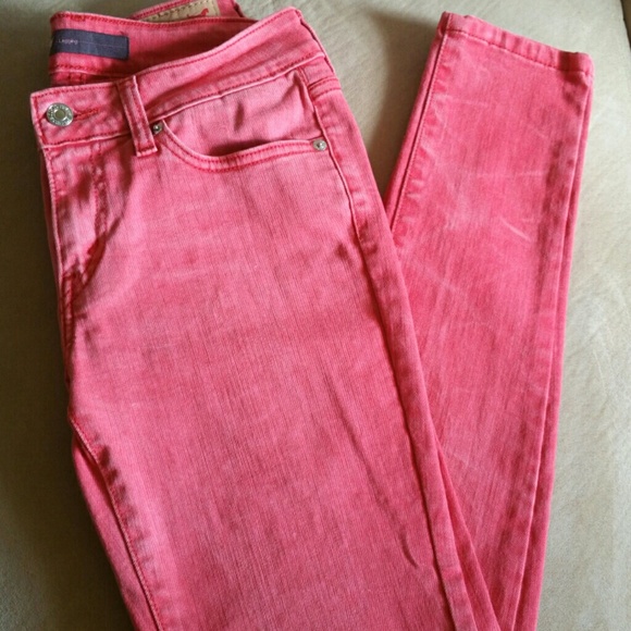 Tangerine Levi skinny jeans