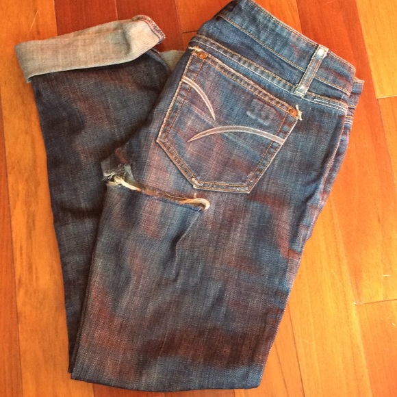 Authentic Joe jeans ripped