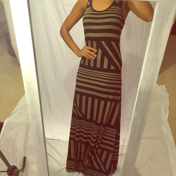 Racer back Maxi Dress