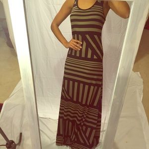 Racer back Maxi Dress