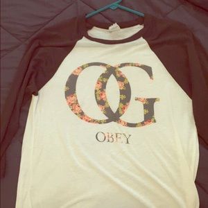 Obey Baseball Tee