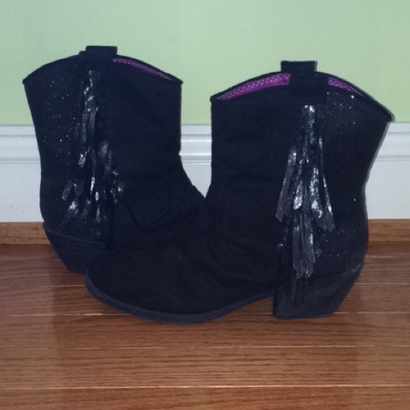 Justice® Black Cowgirl Boots