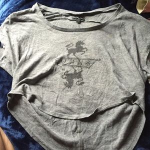 Vans unicorn logo crop top