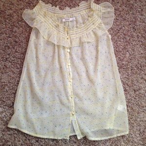 Adorable sheer top!!