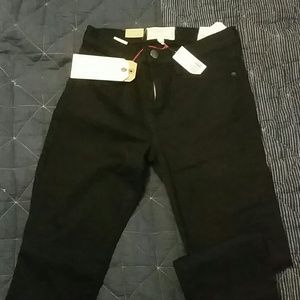 Current/Elliot high waist stiletto jean. NWT black