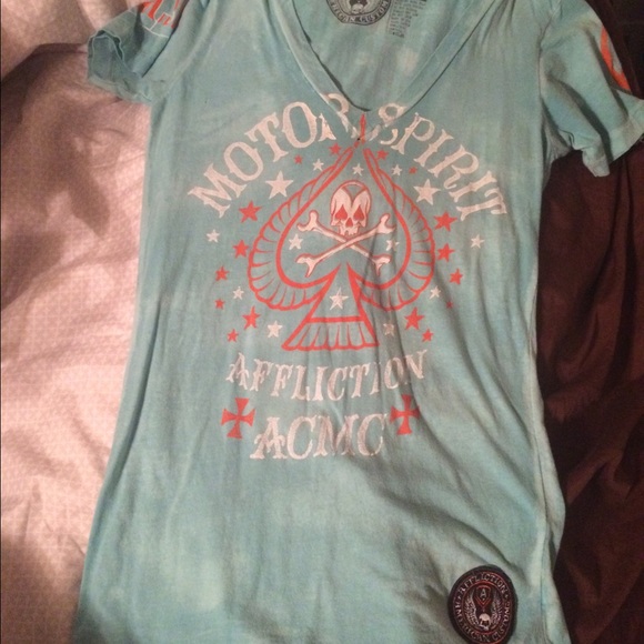 Affliction shirt. Size small.