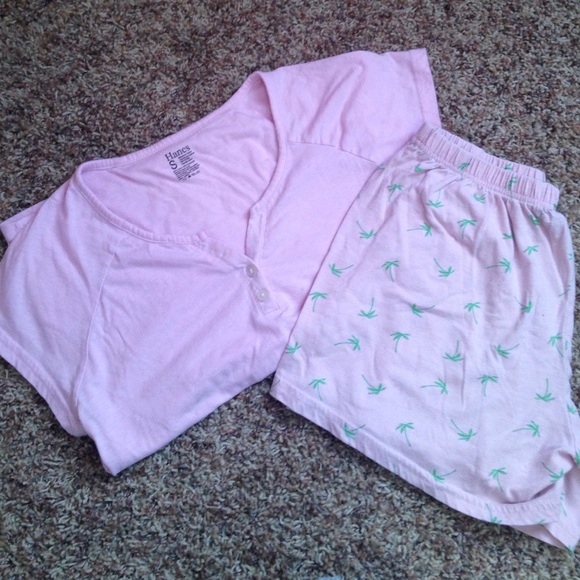 Palm Tree PJ set by Hanes!