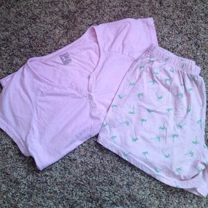 Palm Tree PJ set by Hanes!