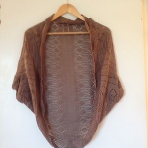Crop open  cardigan