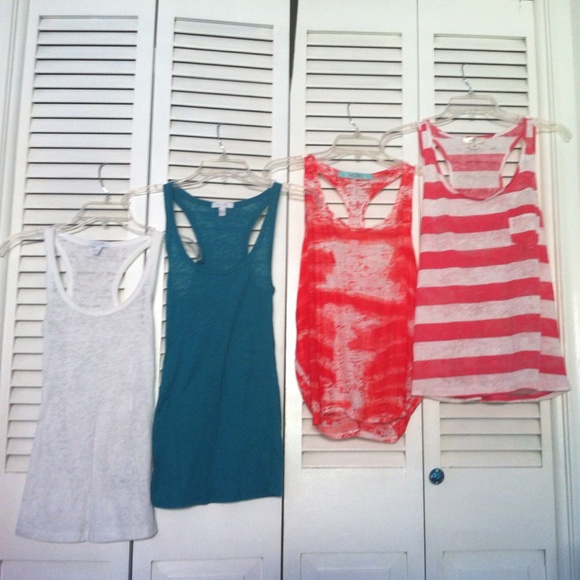 4 Racerback Tank-top Bundle!