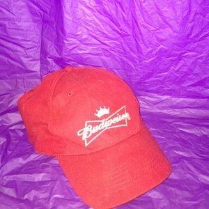 Budweiser 6-panel baseball cap.
