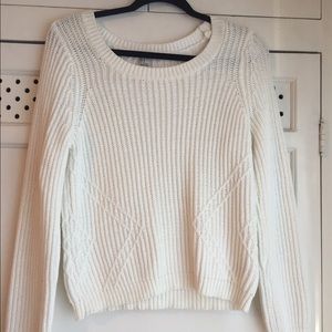❌❌❌SOLD ❌❌❌Like new forever 21 white sweater