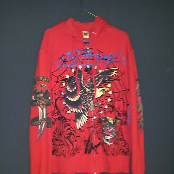 AUTHENTIC ED HARDY HOODIE