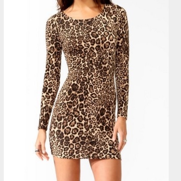 Forever 21 Dresses & Skirts - Leopard dress