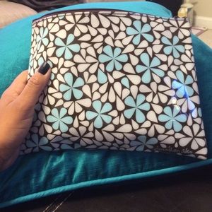 Pencil pouch/ makeup bag/ colorful clutch