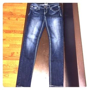 Darkwashed Straight-Legged Fashion ZCO Jeans