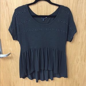 American Eagle peplum top