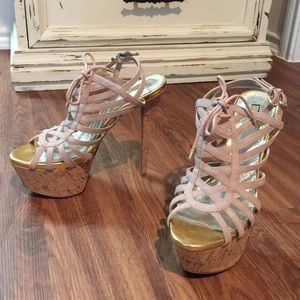 Taupe heels