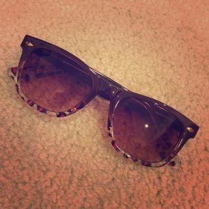 Betsey Johnson Sunglasses Leopard Ombre