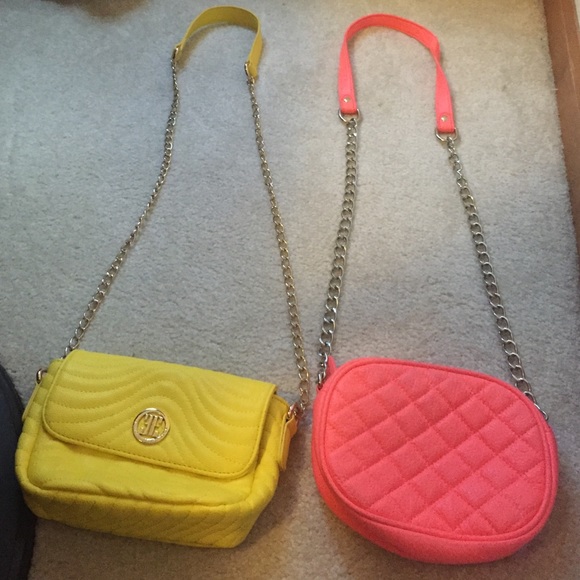 TWO CROSSBODY BAGS