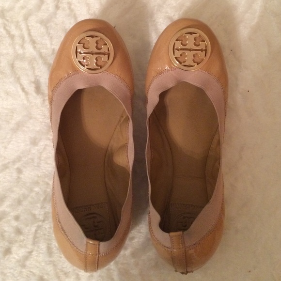 Tory Burch Caroline Ballet Flat pink nude 7