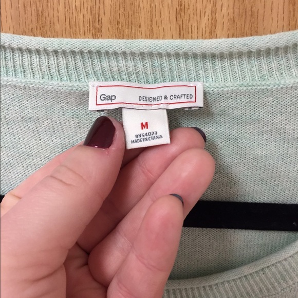 Gap mint sweater - Picture 2 of 2