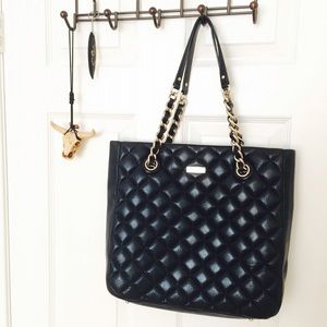 Kate Spade Black Leather Tote