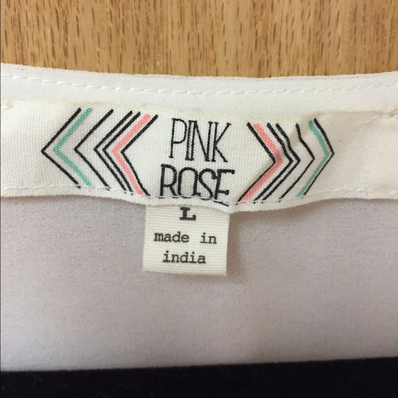 Pink Rose tank top - Picture 2 of 4