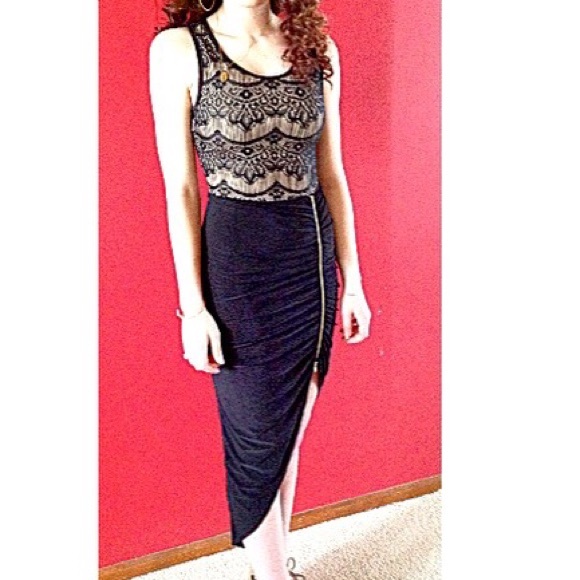 Asymmetrical dress