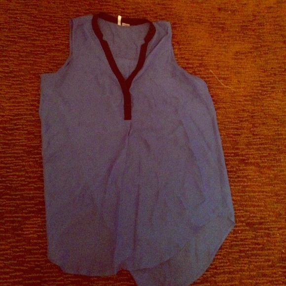 Blouse navy blue XL