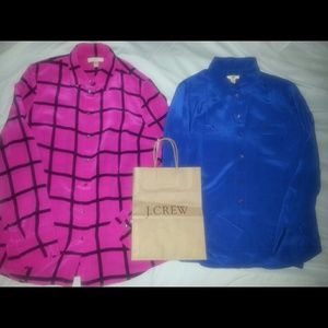 J.CREW silk shirt bundle