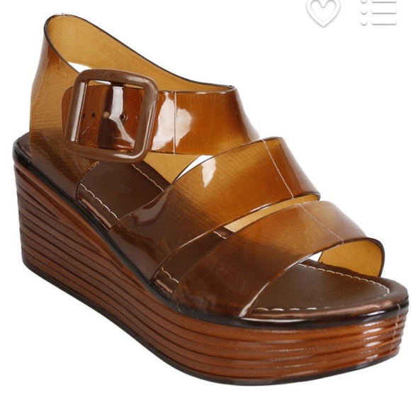 90's deadstock jelly sandal💛 size 6