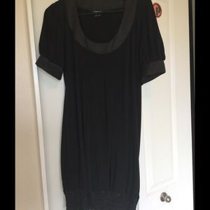 Black bubble dress