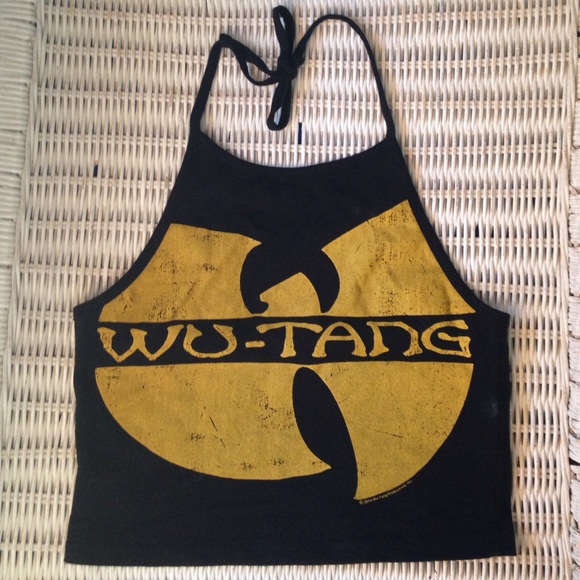 Wu-Tang halter crop top