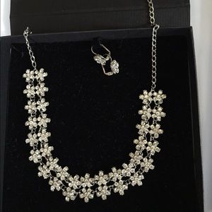 Say Bella Crystal Necklace and Earring Set