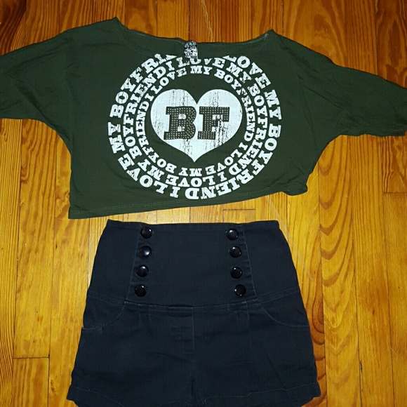 Cropped T Shirt - Picture 1 of 2