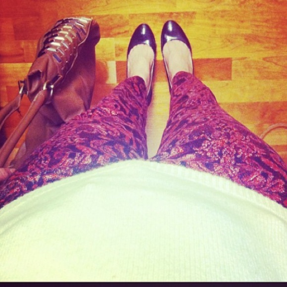 H&M printed pants
