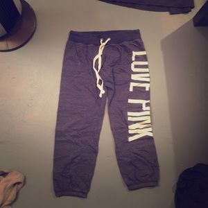 Love pink sweats
