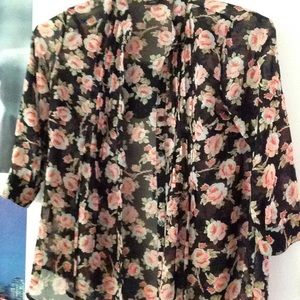 Kylie floral blouse