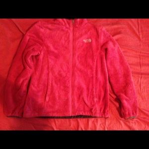 Pink northface jacket