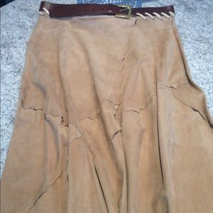 Skirt suede by DOLCE&GABBANA