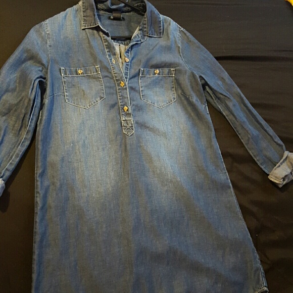 Lucky  above the knee denim dress!