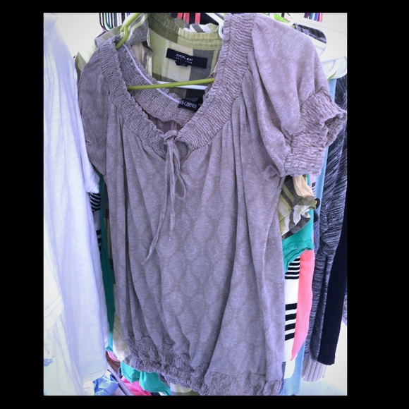 Miss Chievous grayish/taupe top