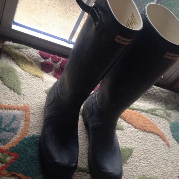 Hunter Boots Blue