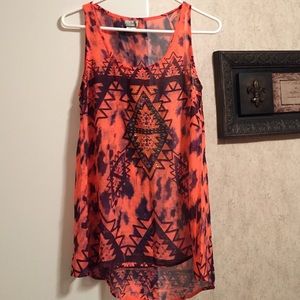 Gorgeous DAYTRIP top! BEAUTIFUL colors in person!
