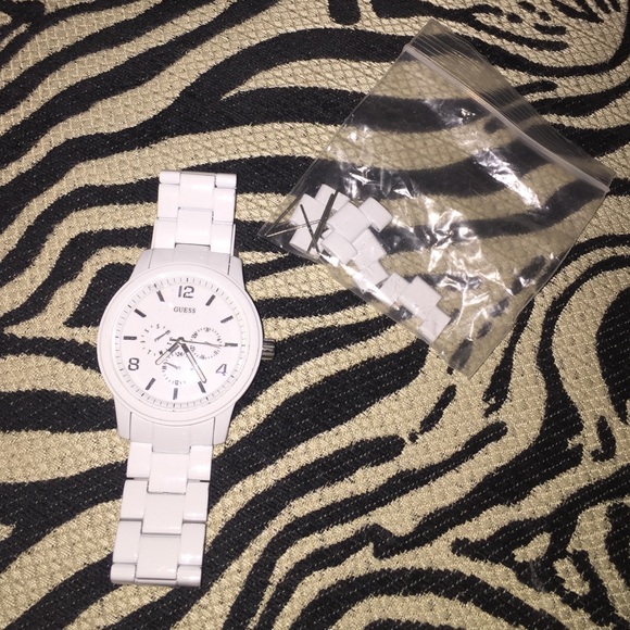 Guess Jewelry - 💫White Guess woman's watch💫