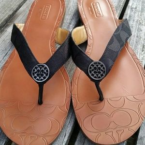 Fall cleaning sale! authentic Coach sandles