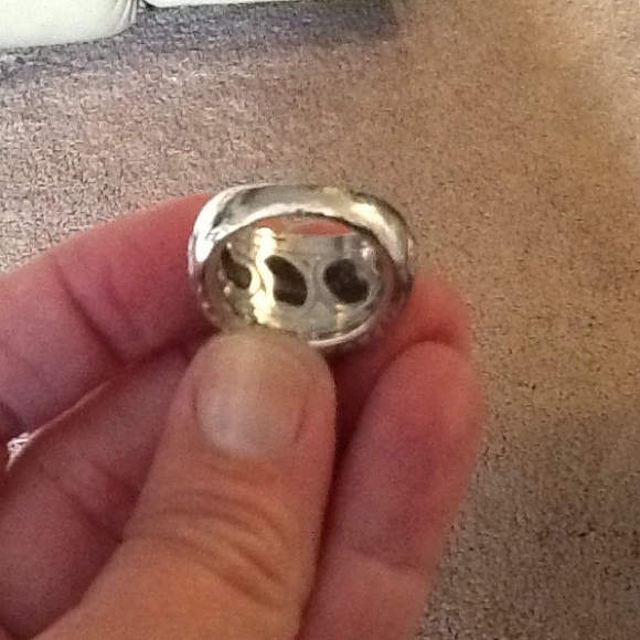 BEAUTIFUL BRAID AND CZ RING!! - Picture 3 of 4