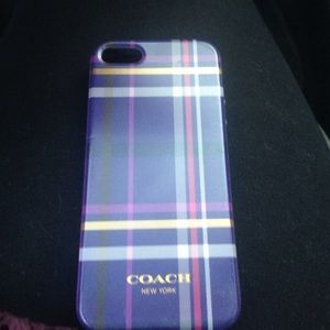 Coach iPhone 5s case