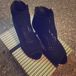 Jeffrey Campbell Vintage Perforated Booties